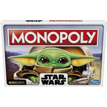 Monopoly: Star Wars The Child Edition Board Game for Families and Kids Ages 8 and Up, Featuring The Child