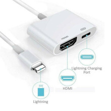 Apple iPhone iPad 5 6 7 8 Plus X Lightning to HDMI Digital ~V ~dapter Cable