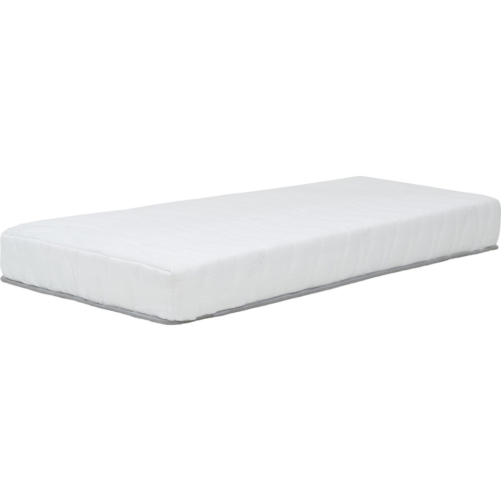 Venus Memory Cool Rolled Mattress Foam White Fabric