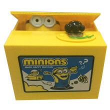 Electronic Minions Piggy- Style Money Box With Music