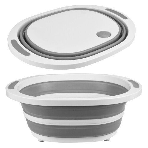 Collapsible Basket Folding Wash Basin Chopping Board Pop Up