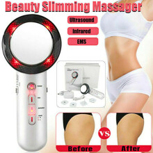 3-in-1 Ultrasonic Cavitation Fat Cellulite Remover & Slimming Massage Device with EMS, Infrared & Ultrasound