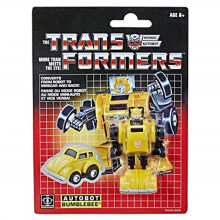 Action figure da 3"""" di Transformers G1 ristampa Bumblebee Exclusive