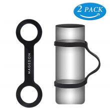 MAGEDON (2 pièces) Porte-bouteille, poignée souple pour transport de bouteille, adaptée à la course, vélo, gym