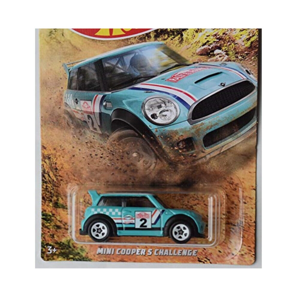 HOT Wheels 1:64 Scale Aqua Mini cooper S challenge 4/6