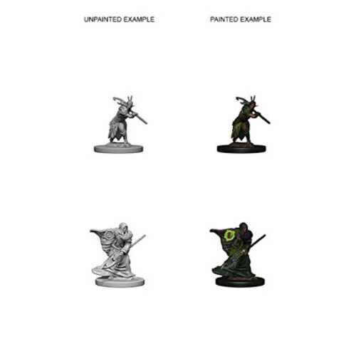 NECA NEcA Nolzurs Marvelous Unpainted Minis: Elf Male Druid