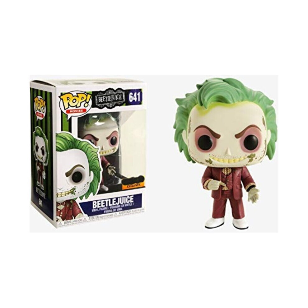 Funko Pop Movies: Beetlejuice in Tuxedo collectible Figure, Multicolor