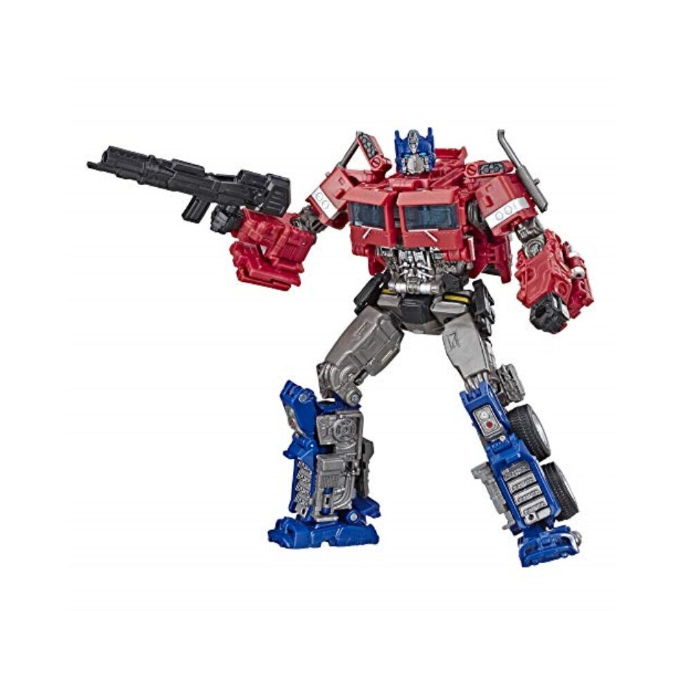 Transformers Toys Studio Series 38 Voyager class Bumblebee Movie Optimus Prime Action Figure - Ages 8 and Up, 6.5-inch