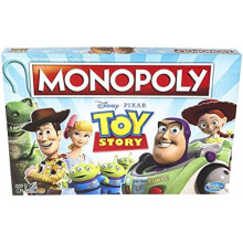 Joc de societate Monopoly Toy Story pentru familie și copii 8+, Brown/A