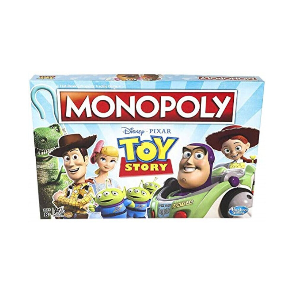 Monopoly Toy Story Board game Family and Kids Ages 8+