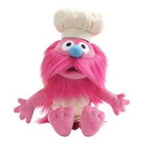 GUND Sesame Street Officiell Gonger Muppet Plush, Premium Plush Leksak, 1 år och uppåt, Rosa/Beige, 10"