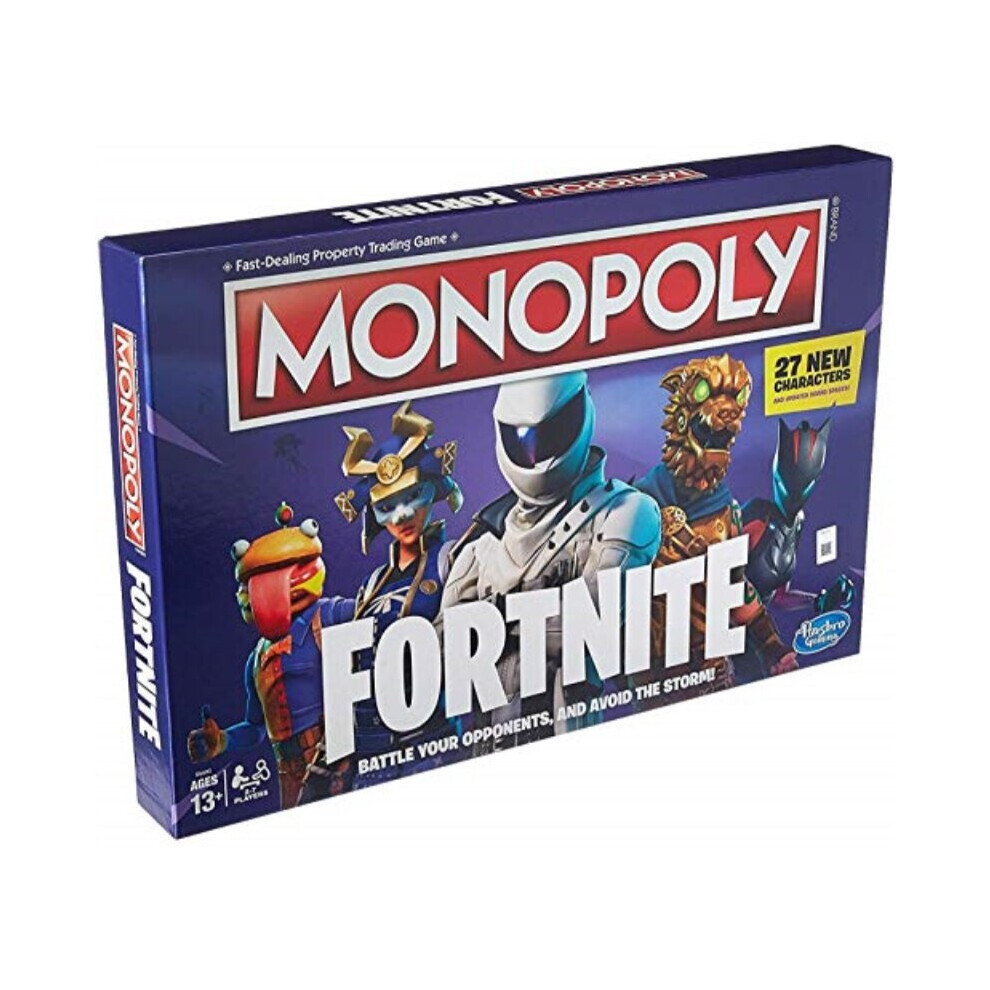 Monopoly: Fortnite Edition Board game Inspired by Fortnite Video game Ages 13 & Up