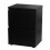 Skagen (Black Carcass and Black Drawers) 2 Drawer Wooden Bedside Cabinet Side Table 1