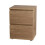 Skagen (Oak Carcass and Oak Drawers) 2 Drawer Wooden Bedside Cabinet Side Table 1