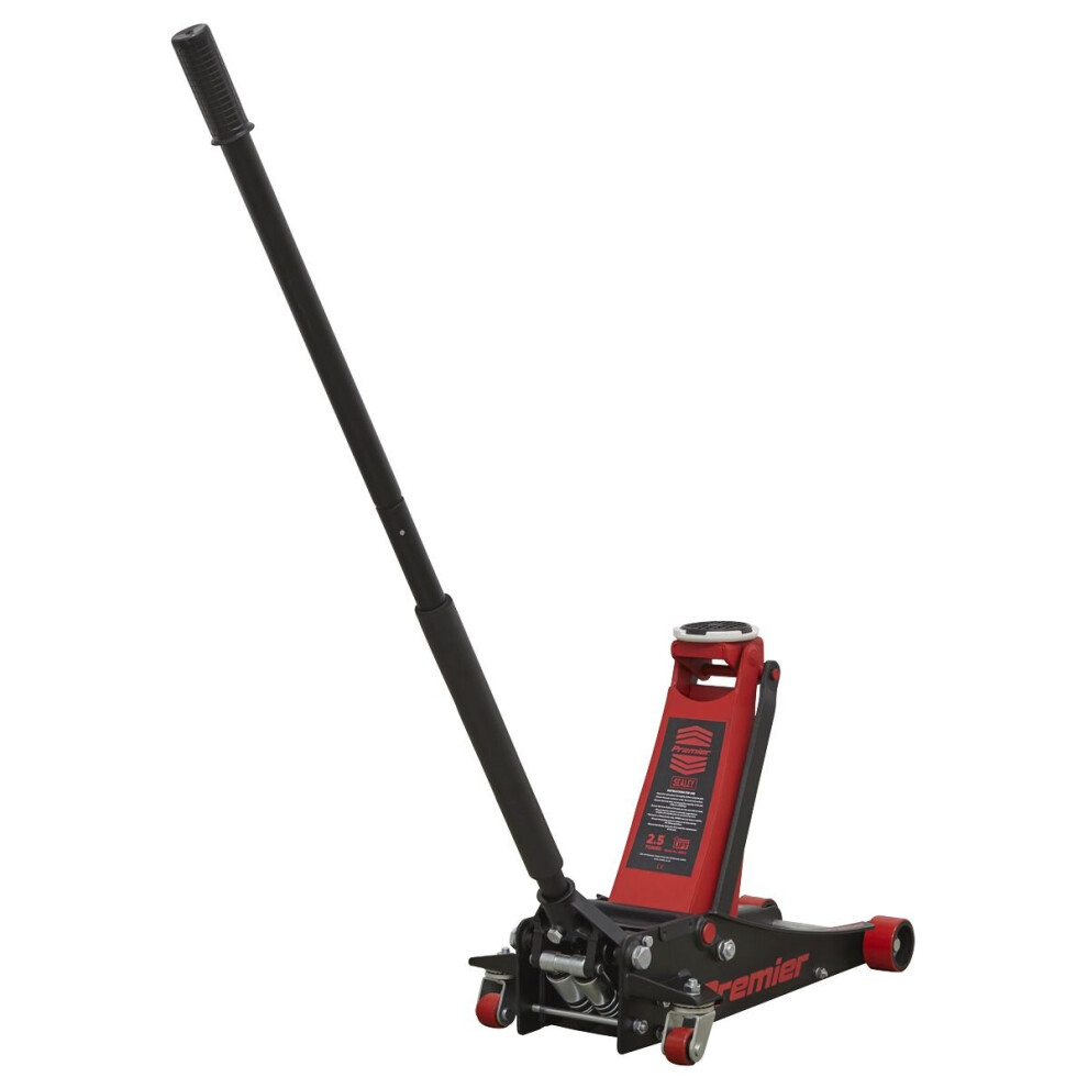 Sealey Trolley Jack 2.5Tonne Low Entry With Rocket Lift 2501Le