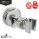 ECOSPA Suction Shower Handset Holder in Chrome Adjustable 1