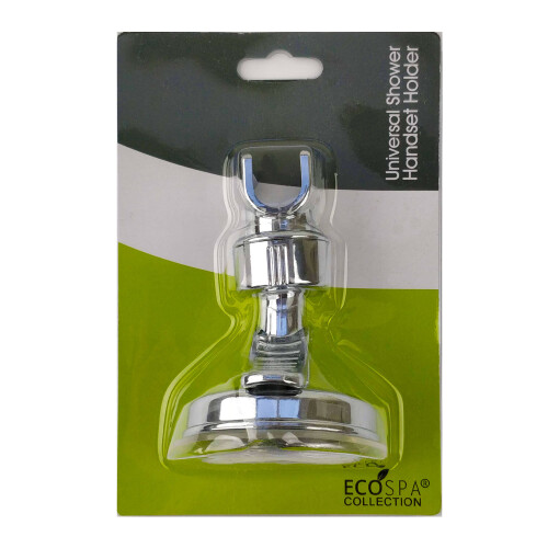 ECOSPA Suction Shower Handset Holder in Chrome Adjustable 2
