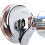 ECOSPA Suction Shower Handset Holder in Chrome Adjustable 4