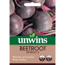Unwins Grow Your Own Beetroot Detroit 2 Vegetable Seeds