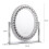 Living And Home Dimmable Led Light Crystal Hollywood Makeup Mirror 2