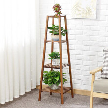 Wooden Plant Stand Flower Pots Holder Display Shelf Home Decor