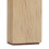 Premier Housewares Rustic Tropical Hevea Wood Stacking Stool, Stackable Kitchen Stool For Breakfast, Durable Counter Stool 4