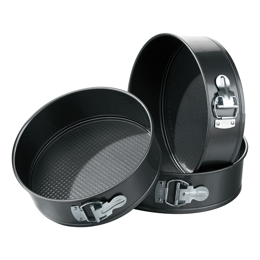 Premier housewares 3pc Non-Stick Spring Form Cake Tin Set