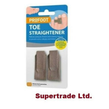 2 X PROFOOT Toe Straightener Ideal For Crooked Overlapping Or Hammer Toes