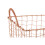 Premier Housewares Premier housewares Vertex Wavy Grid Rectangular Wire Basket 4