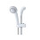 EcoSpa 25mm Shower Handset Head Slider Clamp Holder Bracket White 2