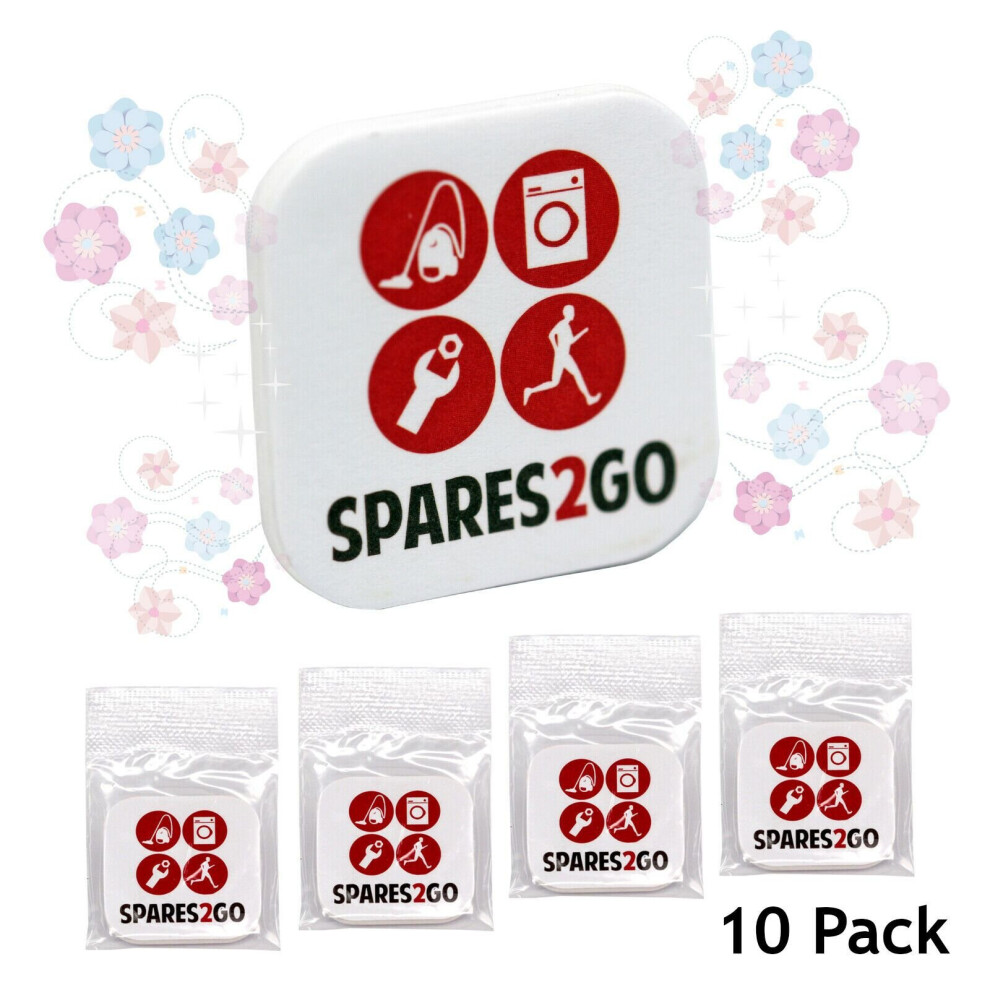 Spares2go Vacuum Cleaner Air Freshener Tabs Exhaust Filter Perfumed Scented Fresheners X 10