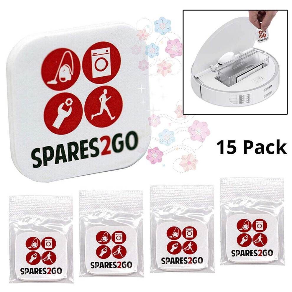 Robot Vacuum Air Freshener Tabs Robotic Dust Bin Filter Box Fresheners x 15-image-OPC-P6NV5SF-NEW