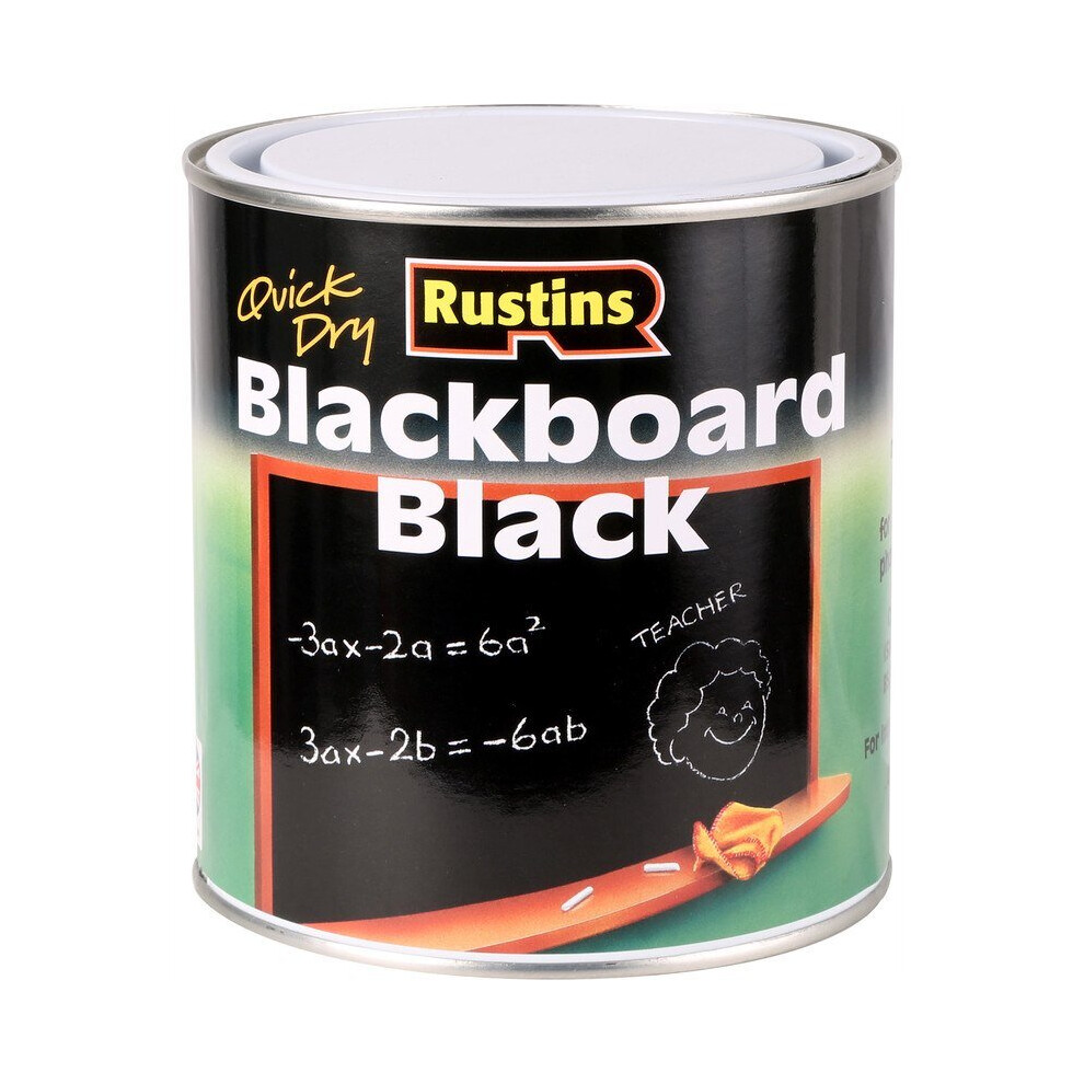 Rustins Quick Dry Blackboard Black 100ml