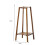 Living And Home Vintage Tiered Indoor Plant Stand Solid Wood Display Shelf 5