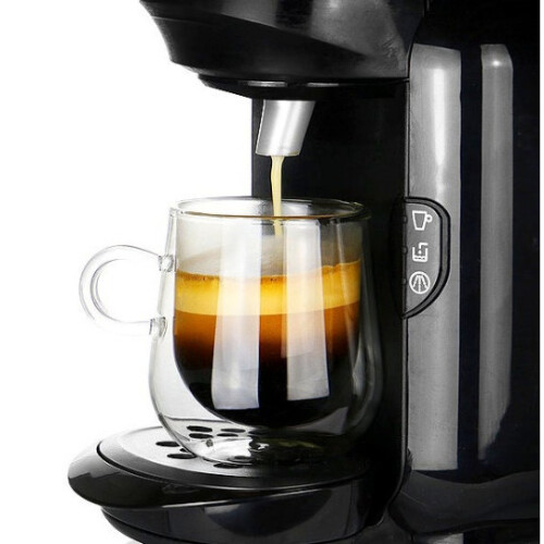 2pk Double Walled 275ml Glass Mugs 1