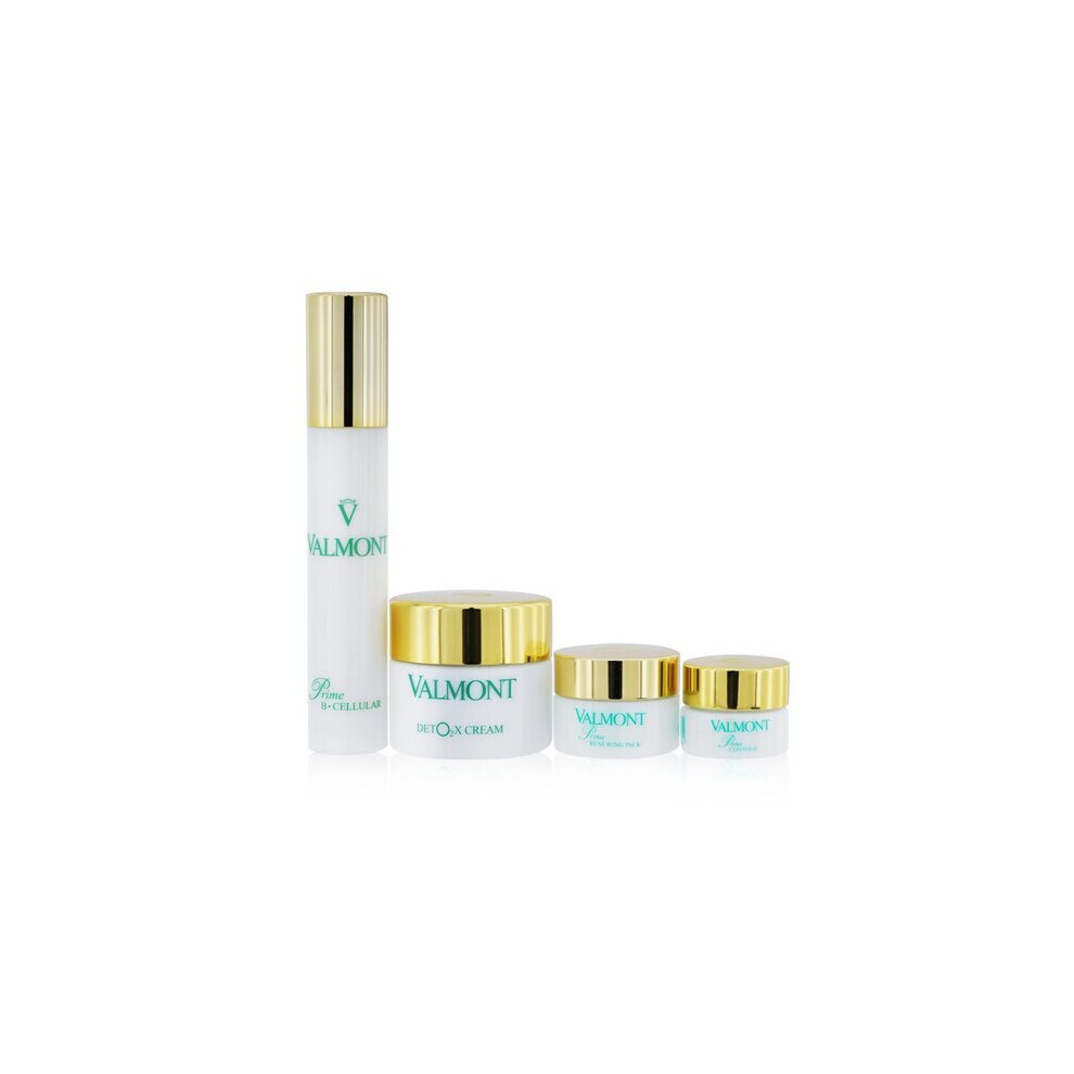 The Oxygen Symphony Set: Prime Renewing Pack 15ml + Prime B -cellular 30ml + Prime Contour 5ml + Deto2x Cream 45ml - 4pc