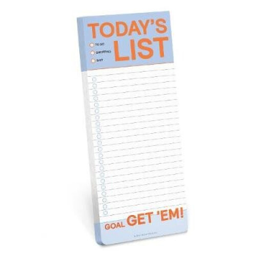 Knock Knock Todayâs List Make-a-List Pads