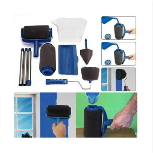(8pcs) Paint Roller Pro Brush Set Wall Painting Roller