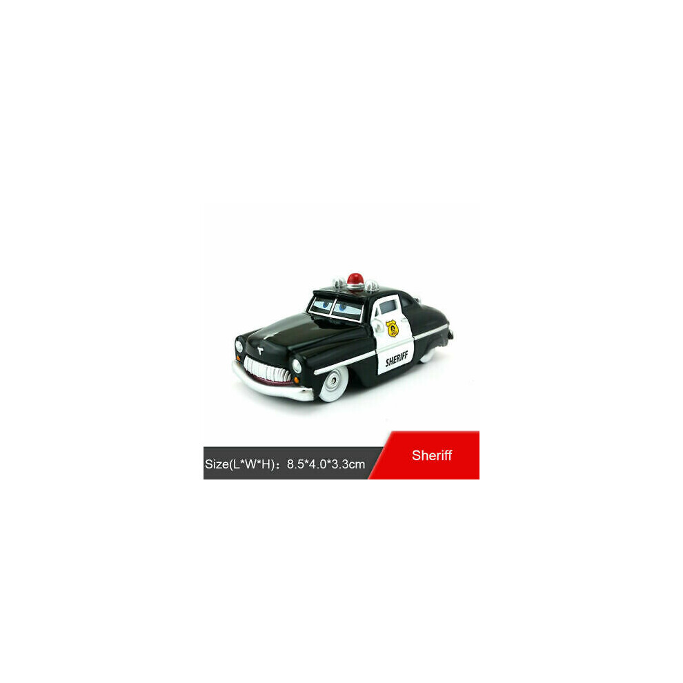 (Sheriff) Pixar Cars Figures Mini PVC Action Figure Model Toy