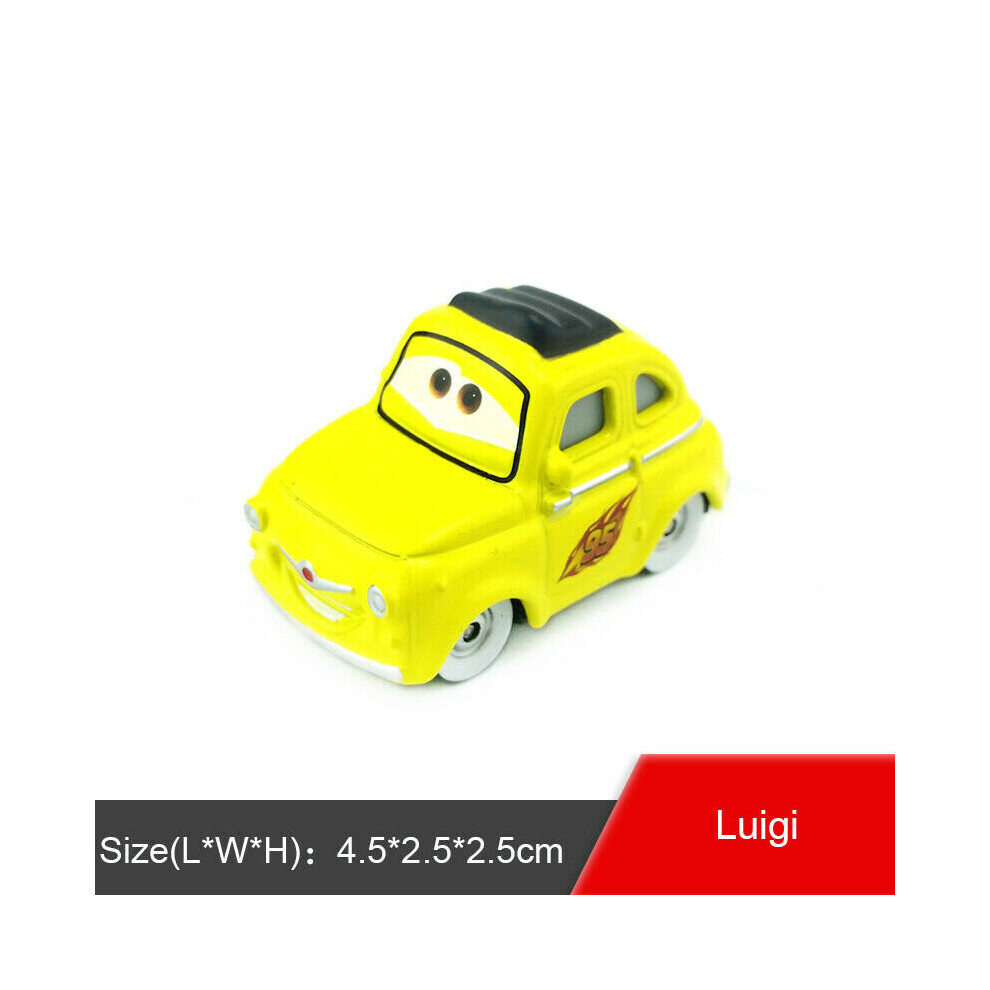 (Luigi) Pixar Cars Figures Mini PVC Action Figure Model Toy