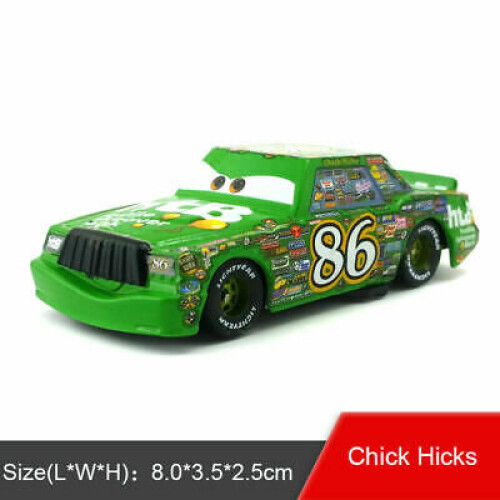 No.86 Chick Hicks Pixar Cars Figures Mini PVC Action Figure Model