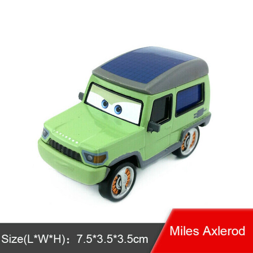 Miles Axlerod Pixar Cars Figures Mini PVC Action Figure Model Toy