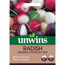 Unwins Grow Your Own Crunchy Mix Radish Vegetable Seeds