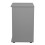 Skagen (Grey Carcass and Black Drawers) 2 Drawer Wooden Bedside Cabinet Side Table 3