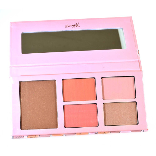 Barry M Get Up And Glow Bronzer Blusher Highlighter Palette BBHP1 1