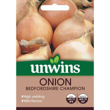 Unwins Grow Your Own Bedfordshire Champion Onion Vegetable Seeds