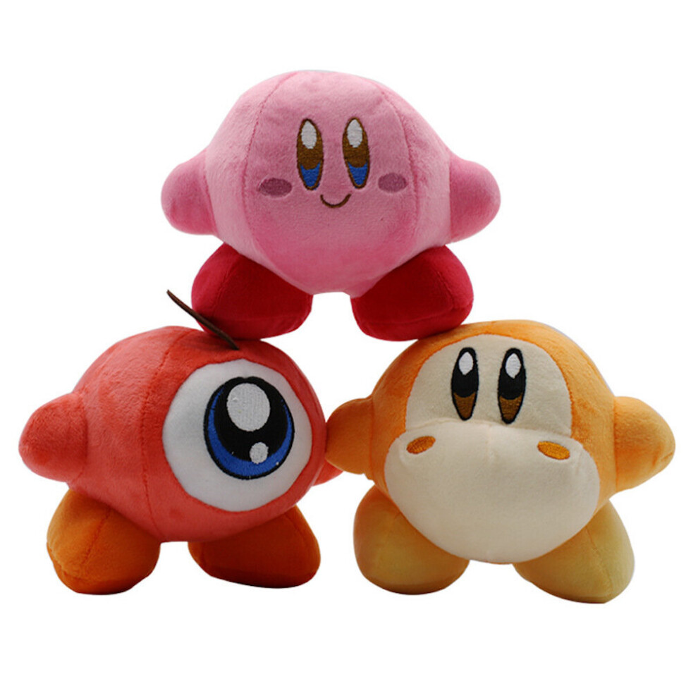 Photos - Other Toys 3pcs Kirby of Star Plush Doll Nintendo Game Vadodi Plush Toy Domoded