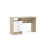 Function WFH Office Desk White/ Oak 3
