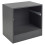 (Dark Grey) Compact Bedside Table with 1 Drawer 4