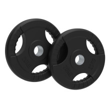 Disques Body Revolution 2 x 20 kg Poignées Tri-Grip Compatibles 50 mm